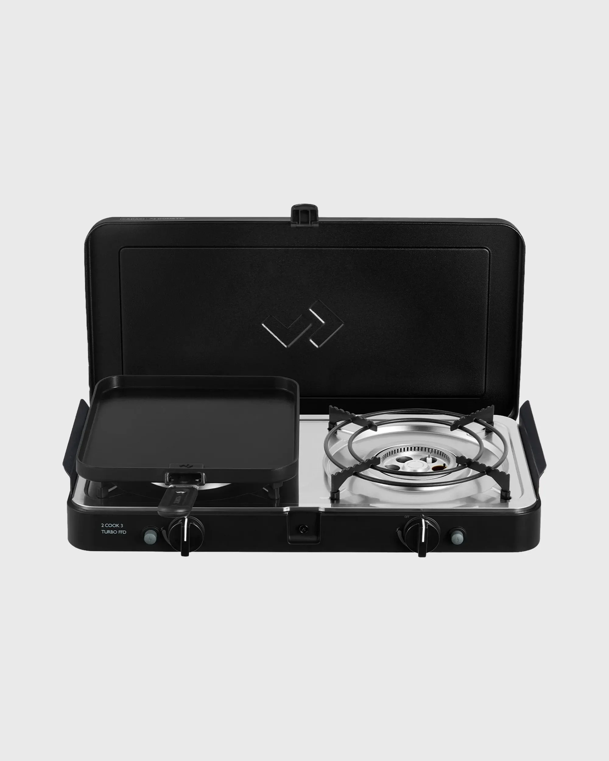 CADAC Dometic 2 Cook Turbo FFD Deluxe QR - Black