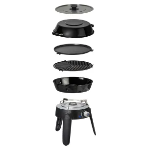 Cadac Safari Chef 2 Pro - Low Pressure Portable Camping BBQ