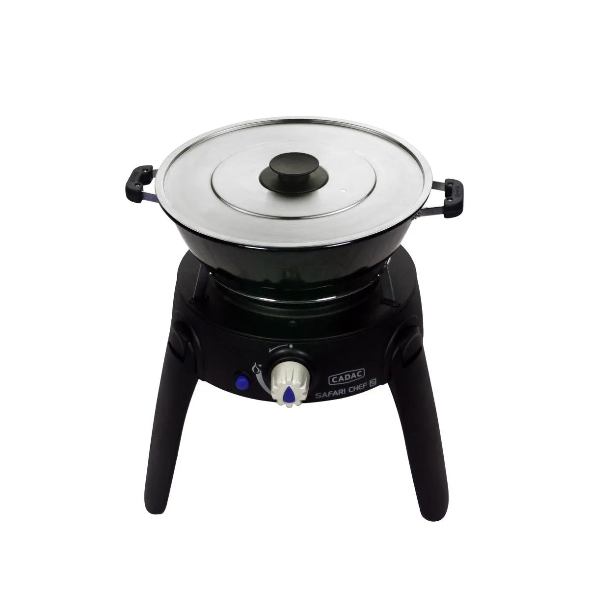 Cadac Safari Chef 2 Pro - Low Pressure Portable Camping BBQ