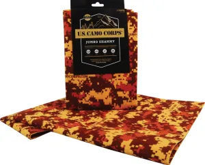 Camo Field Shammy Orange