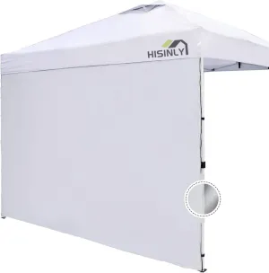 Canopy Sidewalls 10 * 10 ft 300D Sunwalls with Silver Coating UV Protection and Waterproof Oxford Cloth Suits Pop-up Tent/Instant Canopy/Commercial Canopy (Sidewall Only)