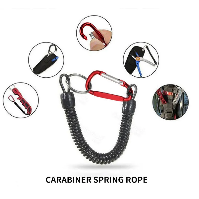 Carabiner with Anti-Lost Rope – Secure Outdoor Gear