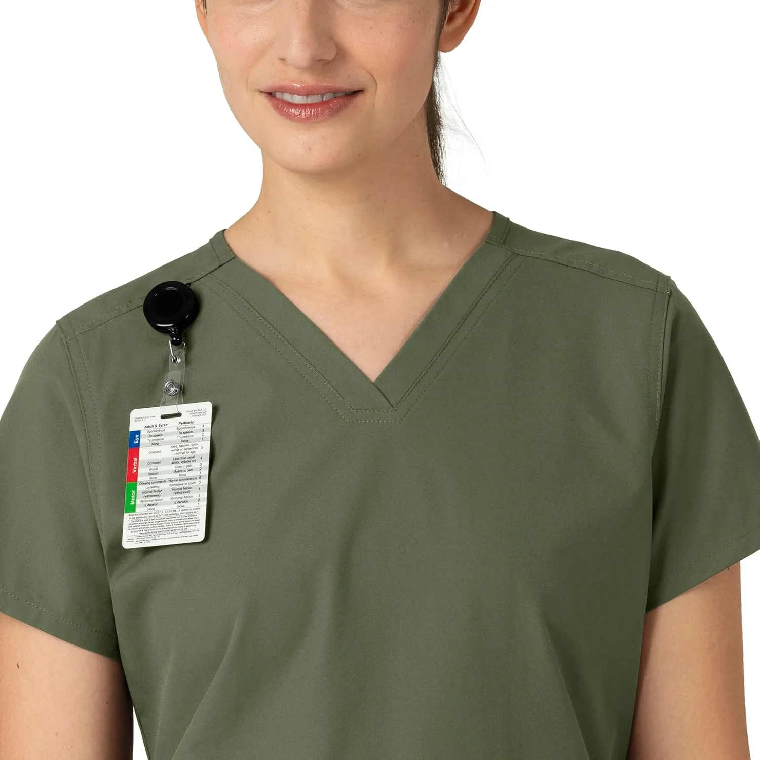 Carhartt Women's V-Neck Scrub Top