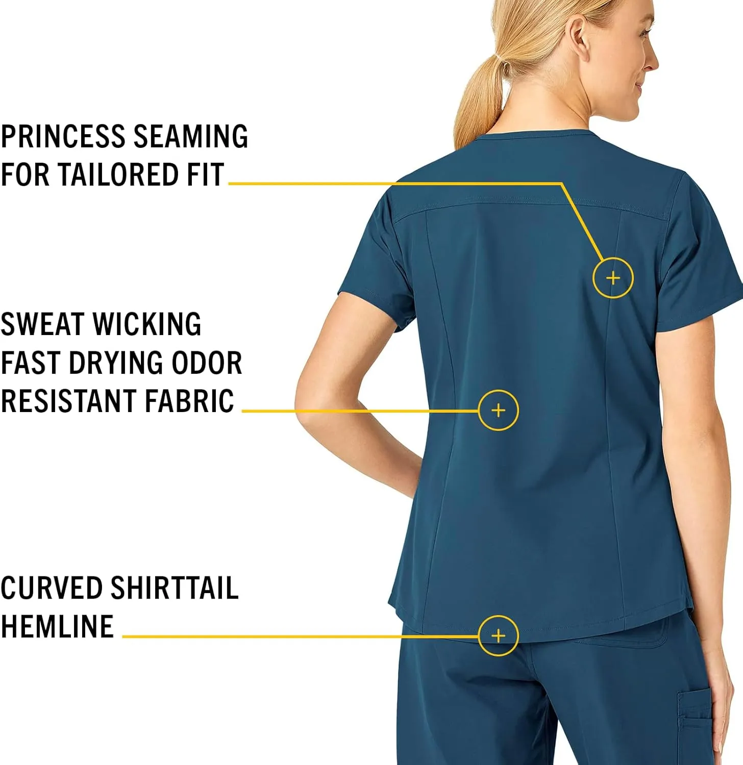 Carhartt Women's V-Neck Scrub Top
