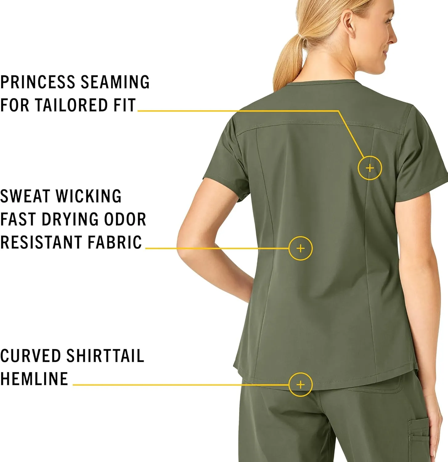 Carhartt Women's V-Neck Scrub Top