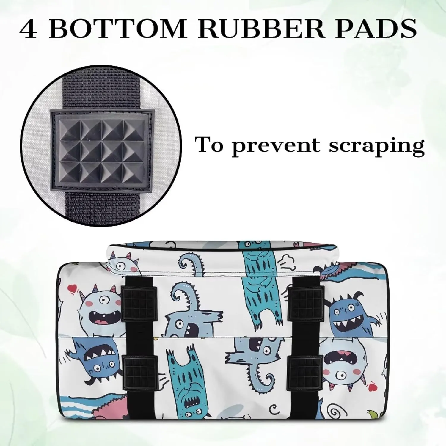 Cartoon Sewing Machine Case Cute Sewing Machine Sorting Bag Portable Padded Storage Cover Carrying Case with Pockets and Handles for All Machine Sweing Machine Case