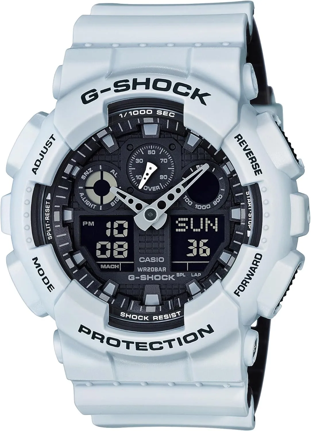 Casio Men's GA-100 XL Series G-Shock Quartz 200M WR Shock Resistant Watch