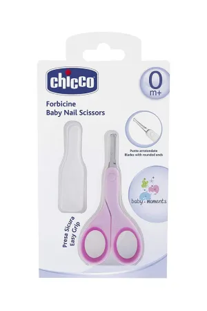 Chicco Baby Nail Scissors - Pink