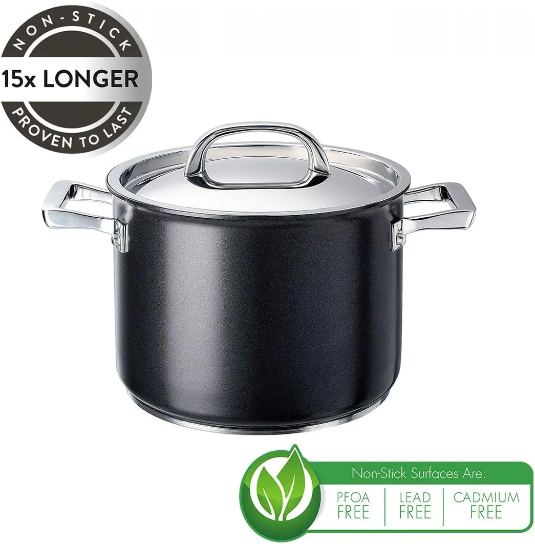 Circulon Infinite Saucepans and Frypan, 24cm, Black