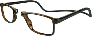 Clic Blue Light Blocking Magnetic Reading Glasses for Men or Women by Slastik, Soft Foldable Band, Computer Readers, Barat