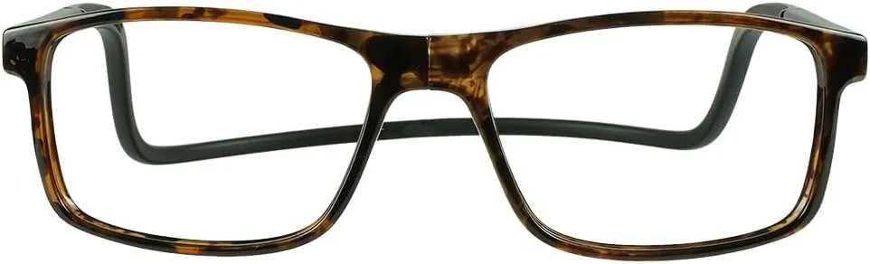 Clic Blue Light Blocking Magnetic Reading Glasses for Men or Women by Slastik, Soft Foldable Band, Computer Readers, Barat