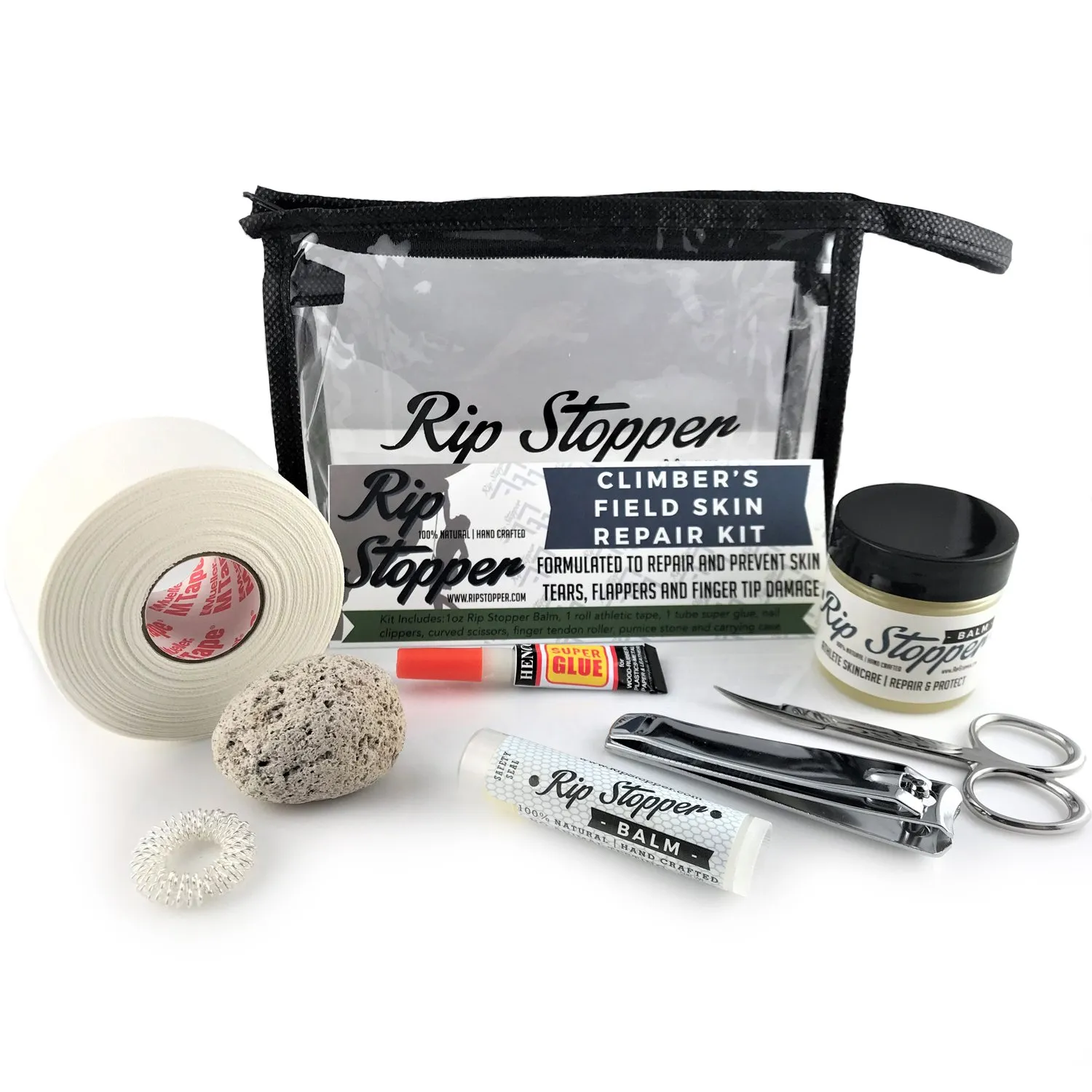 Climbing Skin Repair Kit | All Natural, Hand Crafted | Premium Skin Maintenance Climber Salve | Repair/Prevent Flappers, Fingertip Damage, Pits, Skin Tears, Cracks, Rips | Callus Hydration