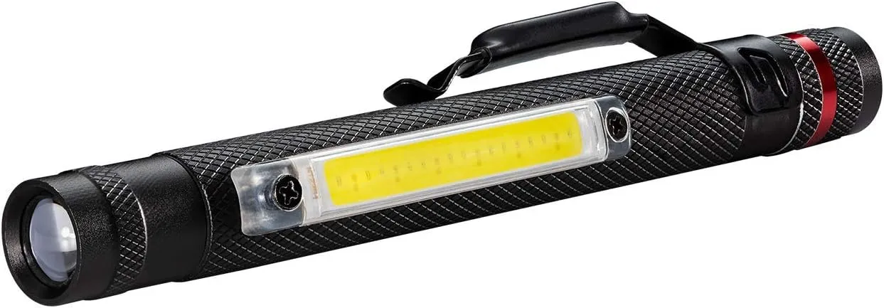 Coast® G23 120 Lumen Alkaline Dual Power Magnetic LED Penlight with C.O.B. Area Light