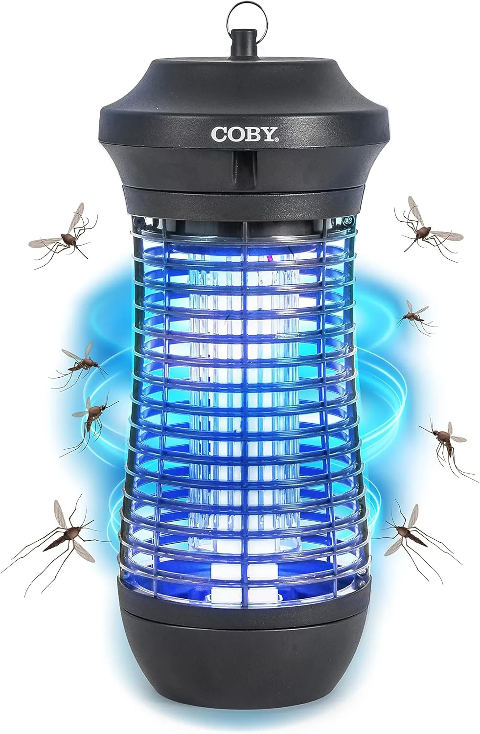 COBY Outdoor Bug Zapper 18W, Covers Half an Acre, Electric Bug Zapper