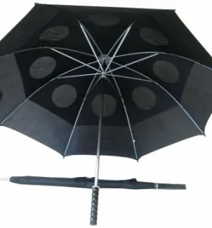 Conch Umbrellas 7860M 60 in. Jumbo Golf Double Canopy Windproof Umbrella