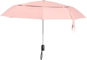 Coolibar UPF 50  42 Inch Sodalis Travel Umbrella - Sun Protective (One Size- Light Rose)