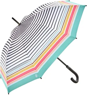 Coolibar UPF 50  48 Inch Calotta Fashion Umbrella - Sun Protective (One Size- Multicolor)