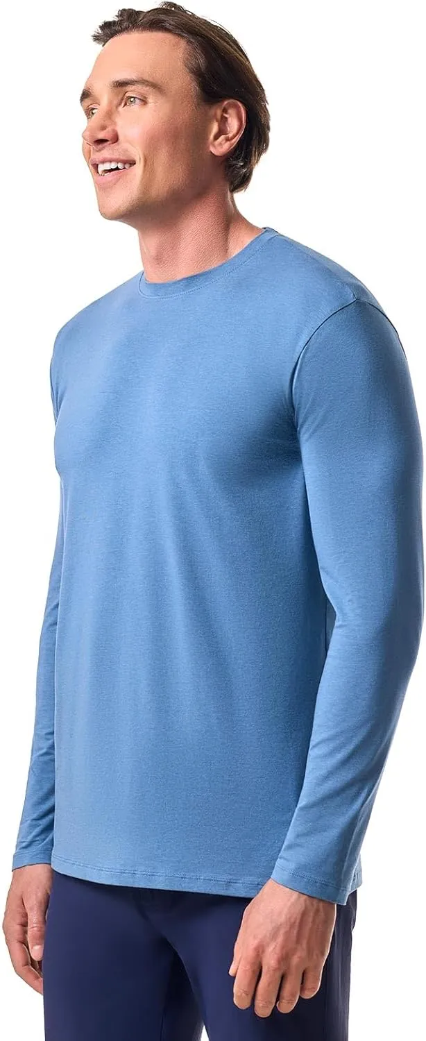 Coolibar UPF 50  Men's Morada Everyday Long Sleeve T-Shirt - Sun Protective
