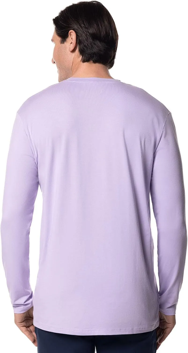Coolibar UPF 50  Men's Morada Everyday Long Sleeve T-Shirt - Sun Protective