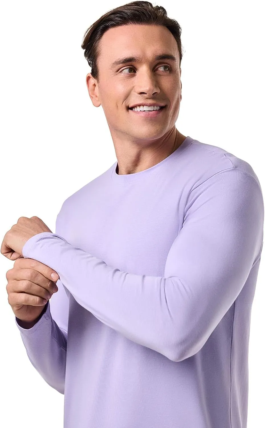 Coolibar UPF 50  Men's Morada Everyday Long Sleeve T-Shirt - Sun Protective