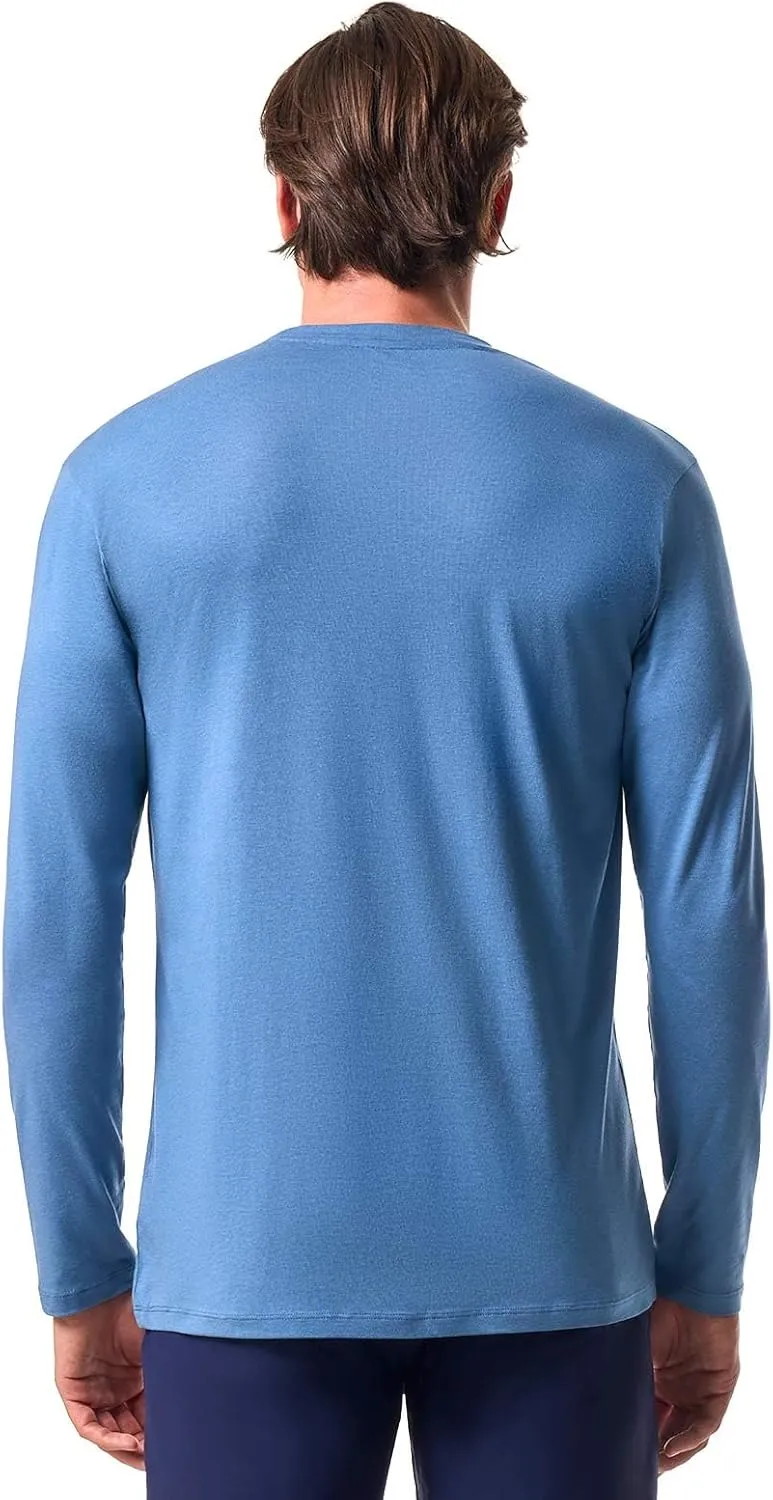 Coolibar UPF 50  Men's Morada Everyday Long Sleeve T-Shirt - Sun Protective