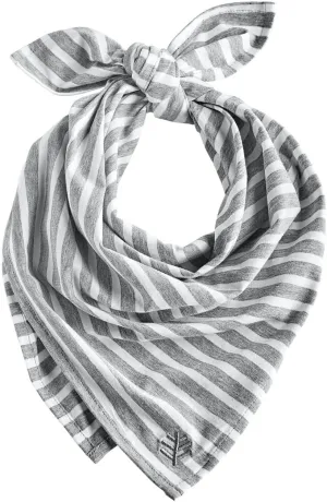 Coolibar UPF 50  Unisex Sanibel Everyday Beach Bandana, Lavendula, One Size, Solid - Sun Protective