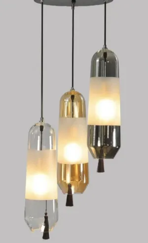 Creative Single Head Glass Distinctive Hanging Light For Home Decor