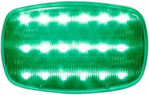 Custer HF18SG-PHD Green LED Light, Battery Powered, Magnetic, Heavy Duty Magnets, Clamshell