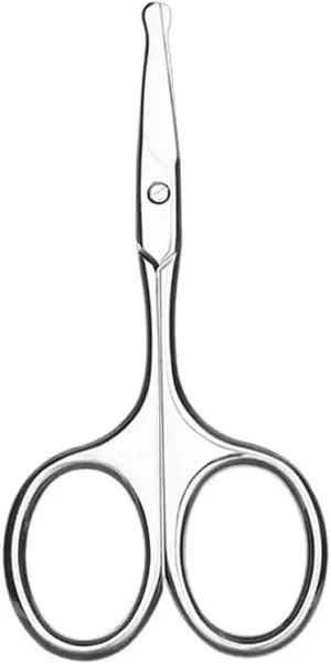 Cuticle Scissors Eyebrow Trimmer Curved Nail Clippers Cuticle Remover Professional Manicure Tools,b