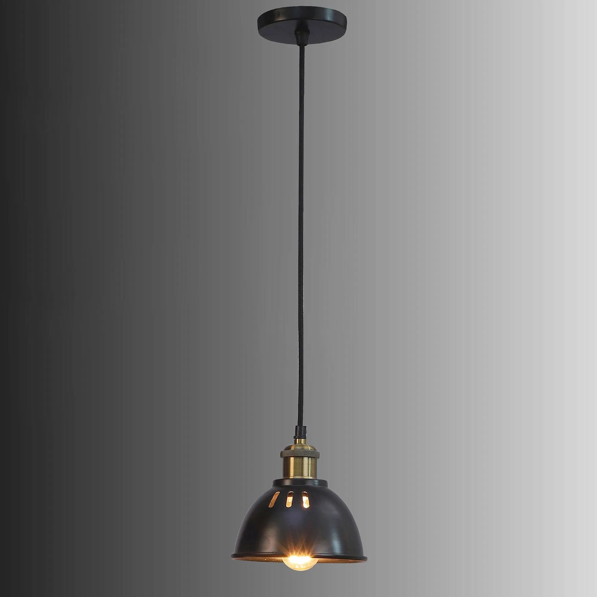 Darnar Black Metal Hanging Light by SS Lightings