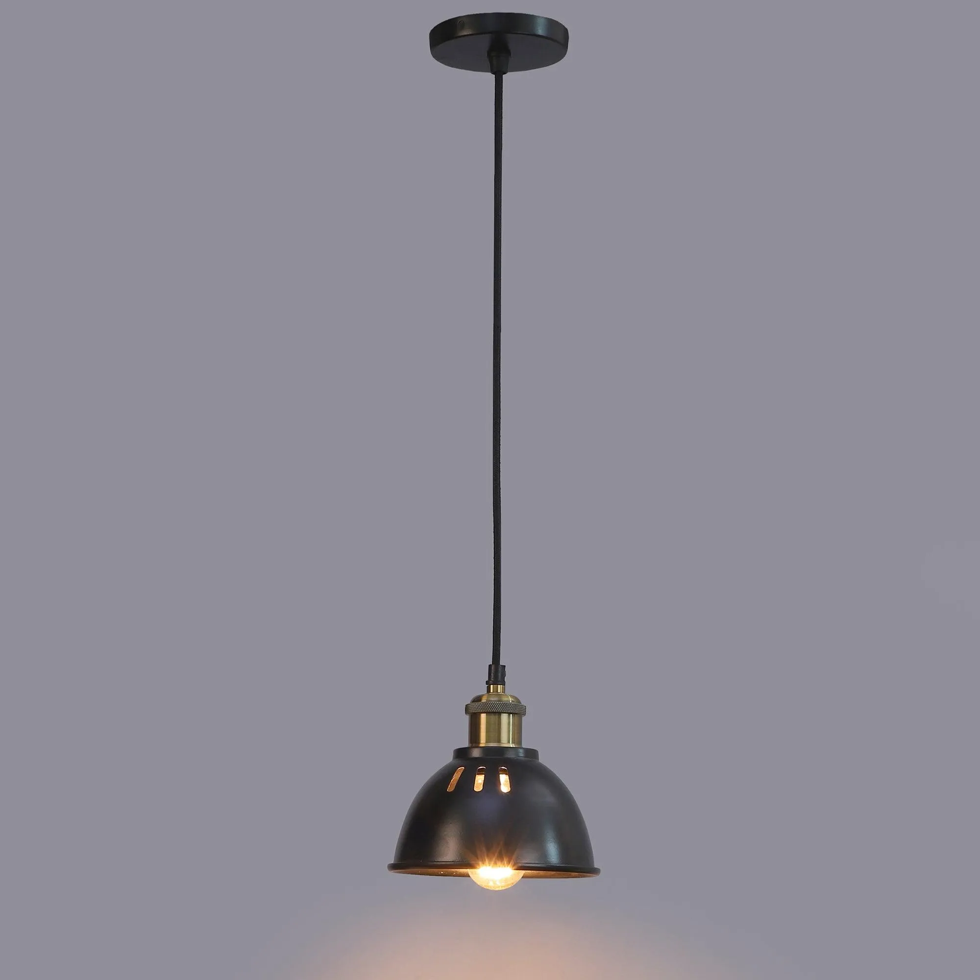 Darnar Black Metal Hanging Light by SS Lightings