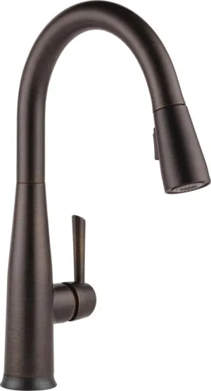 Delta 9113TV-RB-DST Essa Kitchen Faucet, VoiceIQ, Venetian Bronze