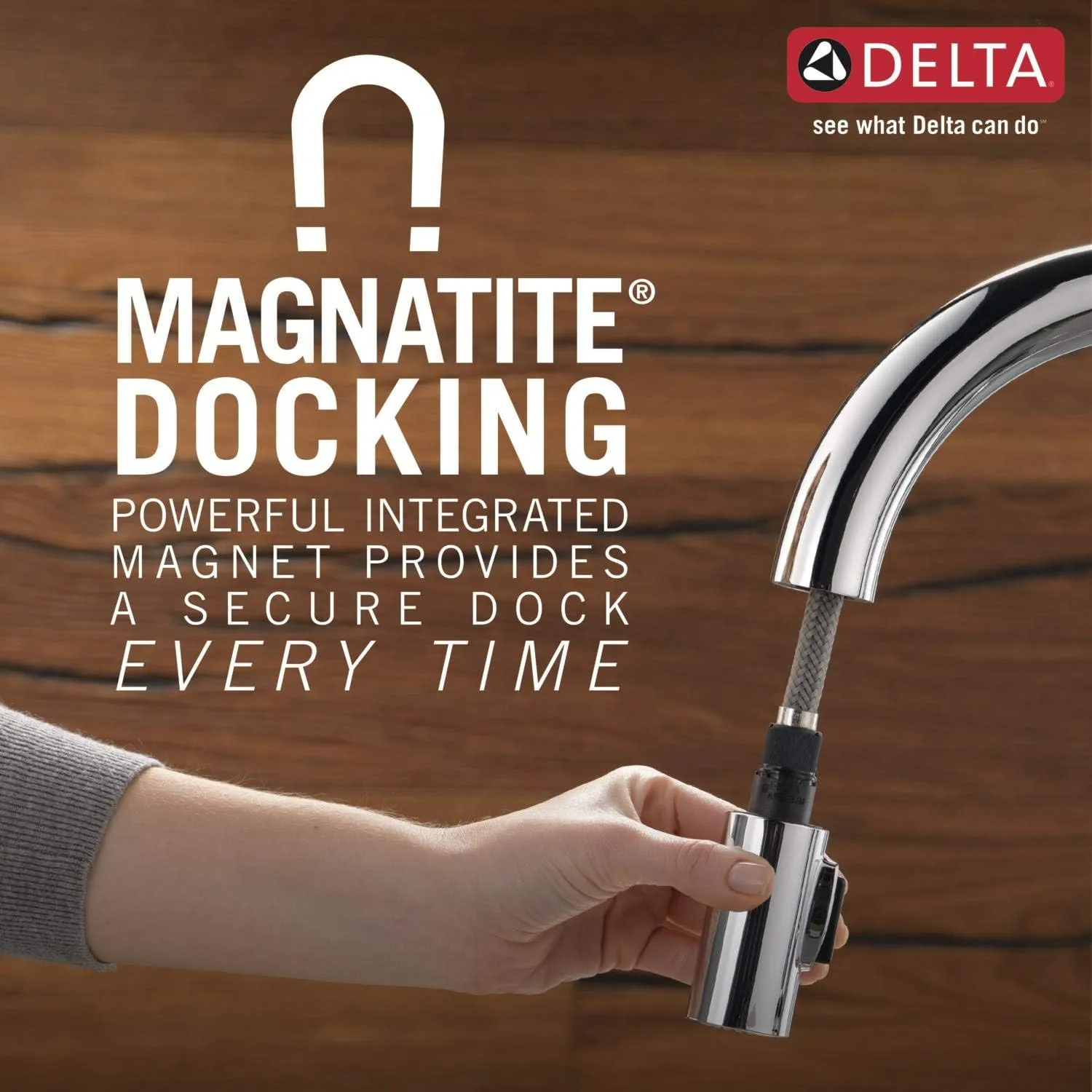 Delta 9197T-CZ-PR-DST Cassidy Kitchen Faucet, Lumicoat Champagne Bronze