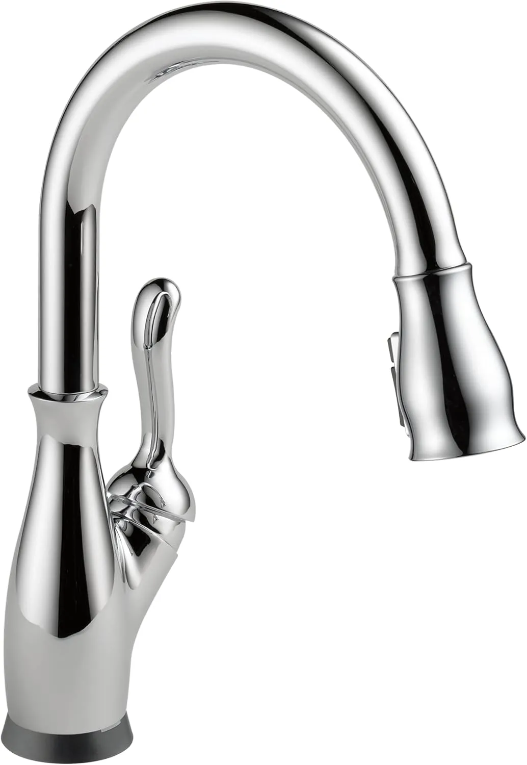Delta Faucet Leland VoiceIQ Touchless Kitchen Faucet with Pull Down Sprayer, Smart Faucet, Alexa and Google Assistant Voice Activated, Kitchen Sink Faucet, Chrome 9178TV-DST