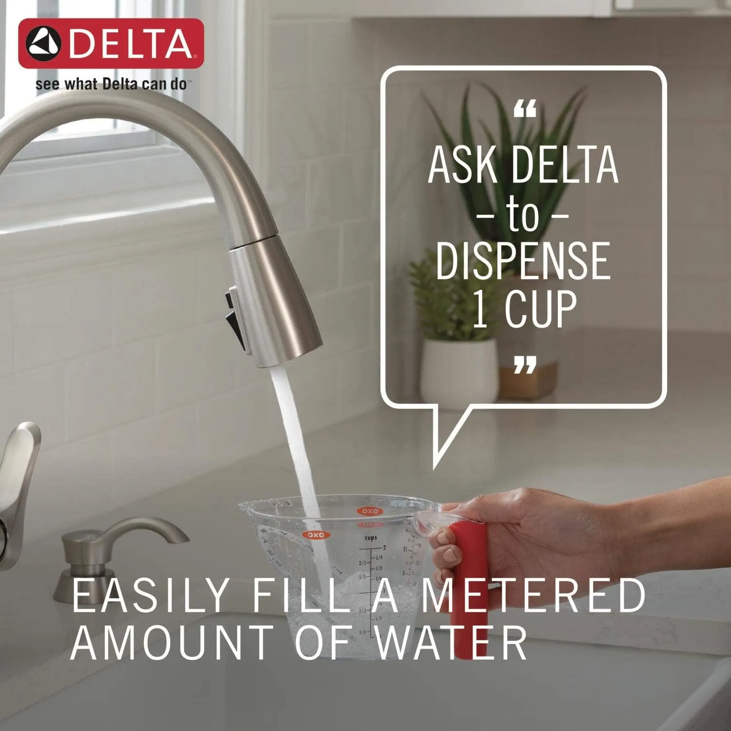 Delta Faucet Trinsic VoiceIQ Touchless Kitchen Faucets with Pull Down Sprayer, Smart Faucet, Alexa and Google Assistant Voice Activated, Kitchen Sink Faucet, Matte Black 9159TV-BL-DST