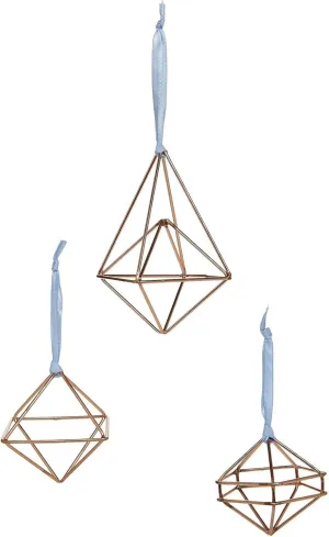 Design Ideas Rohm Ornaments, Set of 3