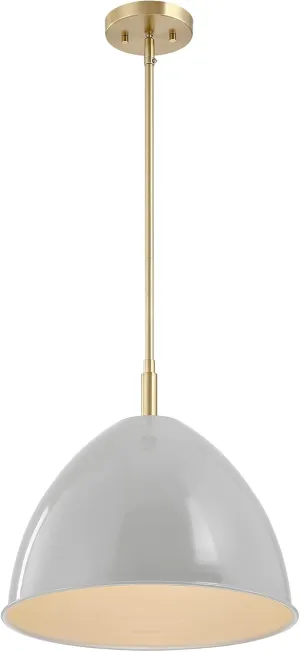 DESIGNERS FOUNTAIN Biba 15 inch 1-Light Pendant Light Fixture, Brushed Gold, D287M-15P-BG