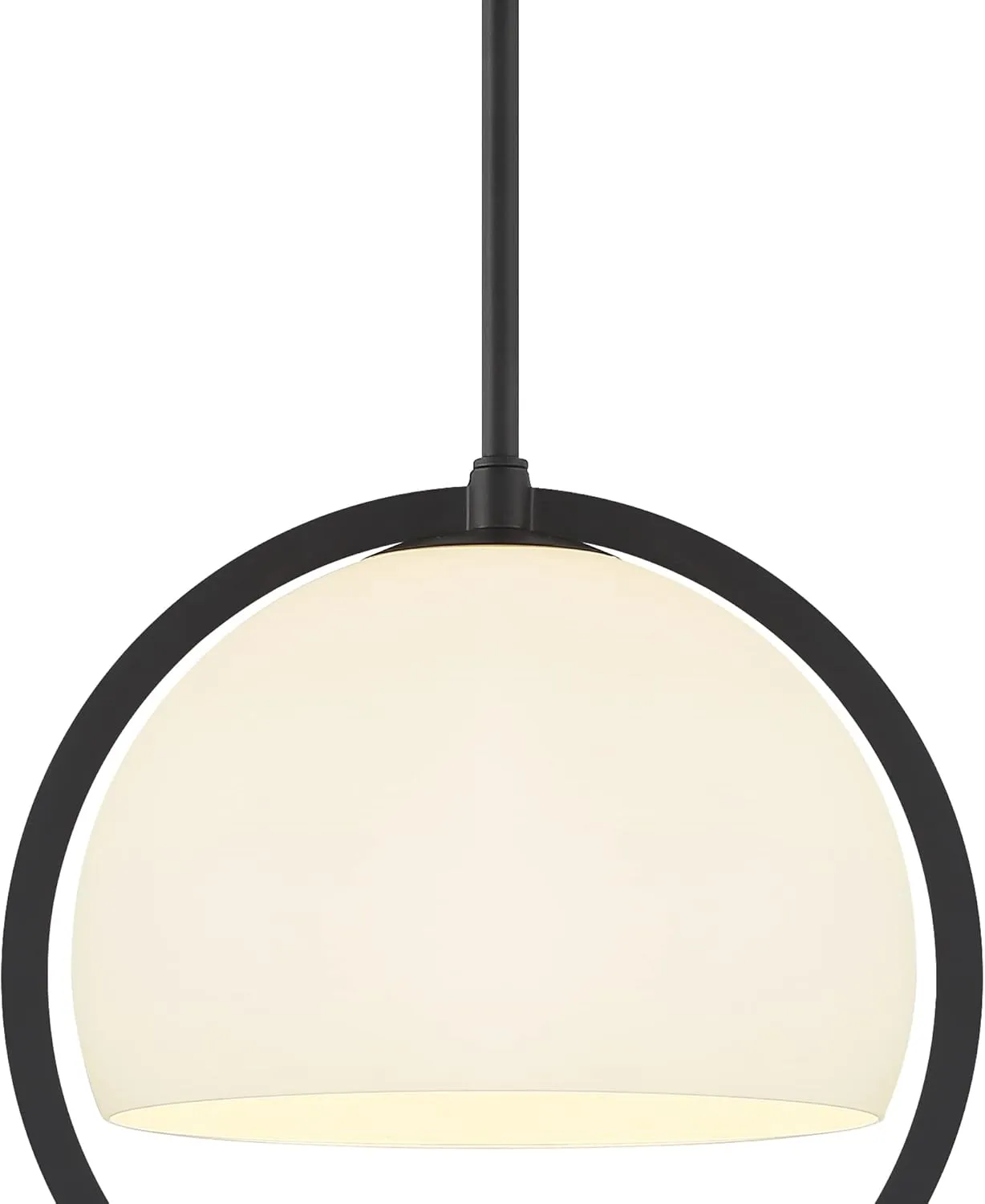 DESIGNERS FOUNTAIN Eterna 1 Light Pendant, Matte Black, D274M-12P-MB