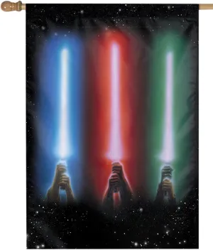 Disney Star Wars 28x40 2-Sided Banner Light Sabers