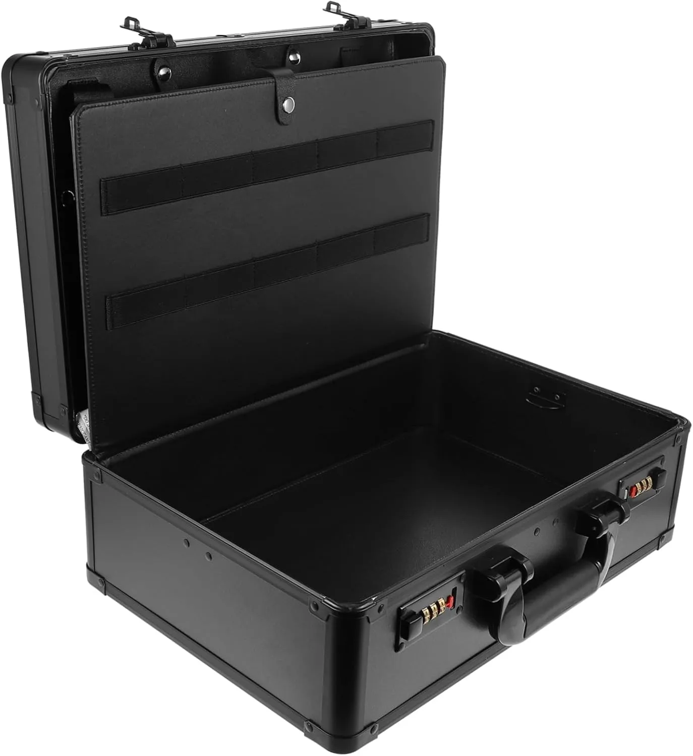 DOITOOL Suitcases 1pc Hairdressing Toolbox Suitcase Scissors Travel Cosmetic Case Hairdresser Case Storage Box Travel Hair Tools, Black, 40.00X35.50X15.00CM
