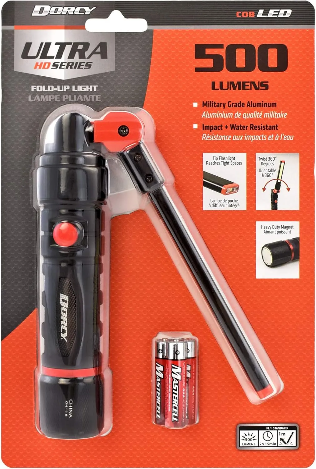 Dorcy Ultra HD Series Foldable Flashlight