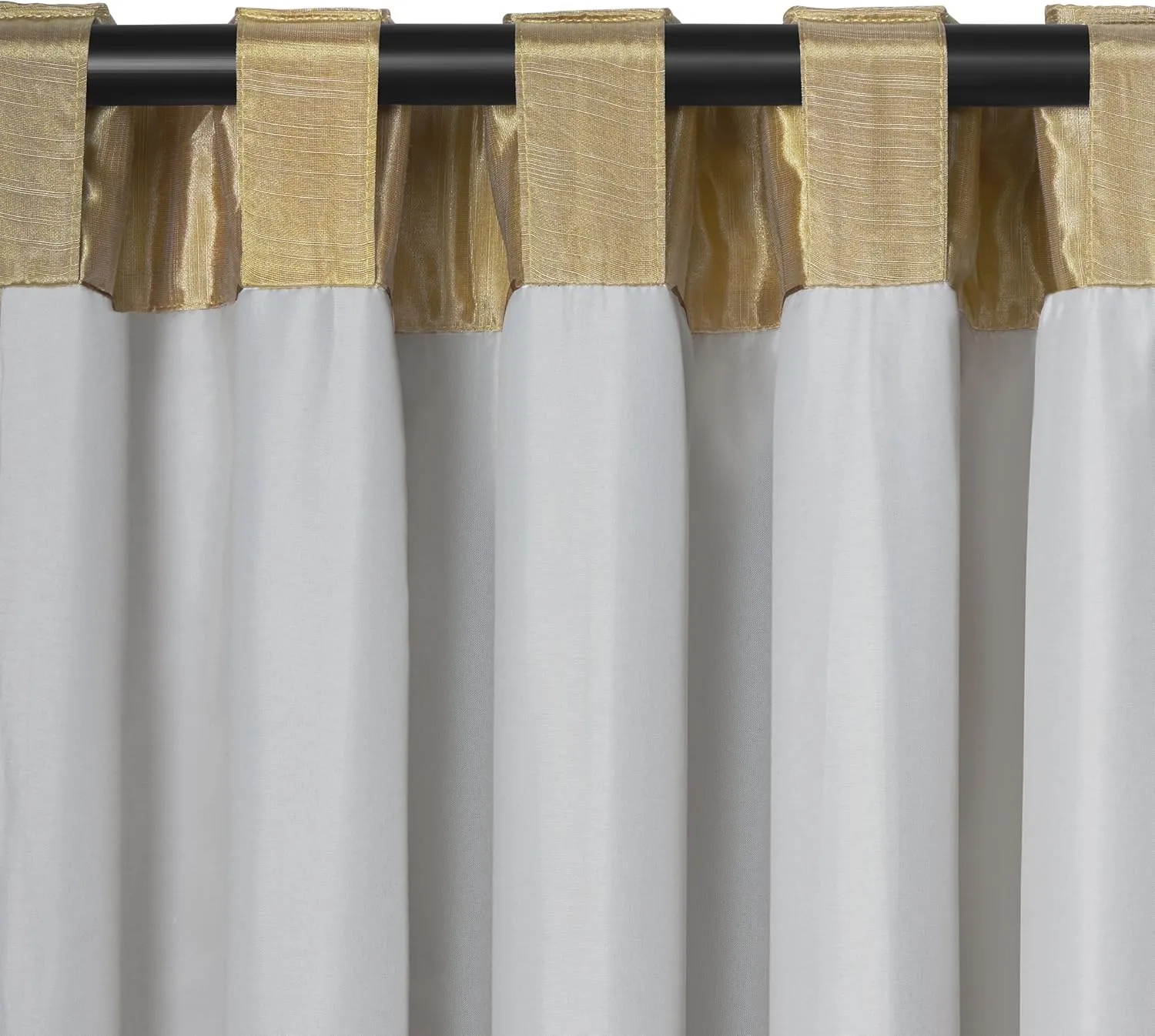 Elrene Home Fashions Cahcet - Hang 3 Ways - Energy Efficient Lined Rod Pocket Window Curtain Drape Panel, 52" x 108", Camel (1 Panel)