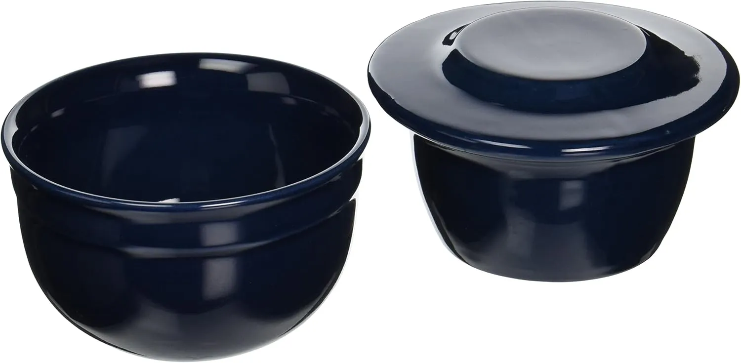 Emile Henry Made In France HR Modern Classics Butter Pot, Blue