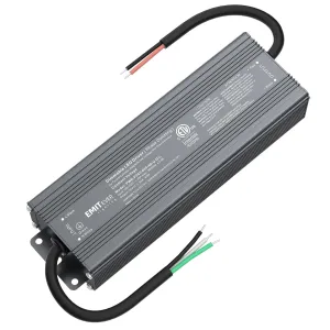 EMITEVER 80W Triac Dimmable LED Driver,Power Supply,AC 120V to DC 24V Transformer,Compatible with Lutron and Leviton Dimmers,for LED Lighting,Class 2,ETL Certified