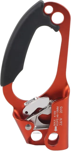 EVTSCAN Outdoor Sports Rock Climbing 4KN Right Hand Ascender Device Mountaineer Handle Ascender
