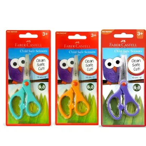 Faber Castell 13cm/5in Art & Craft Scissors For Child Safety