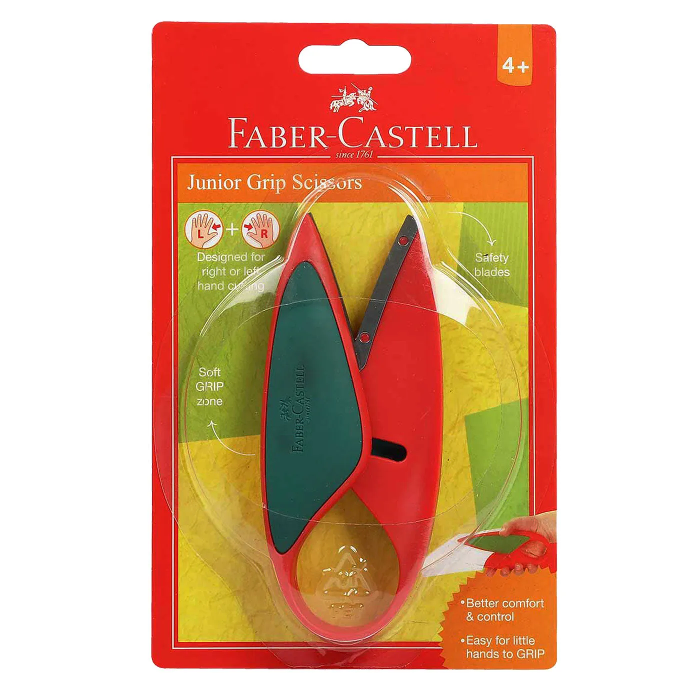 Faber-Castell Junior Grip Childsafe Safety Scissors