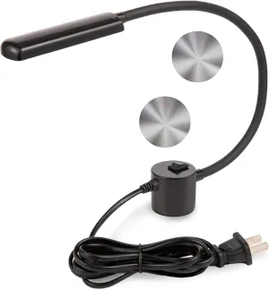 FAJ Sewing Machine Light, Magnetic, Flexible 60 LED Work Lights, Bandsaw Accessories, Scroll Saw with Extra Long Gooseneck - Mount Anywhere Discs (2) Included