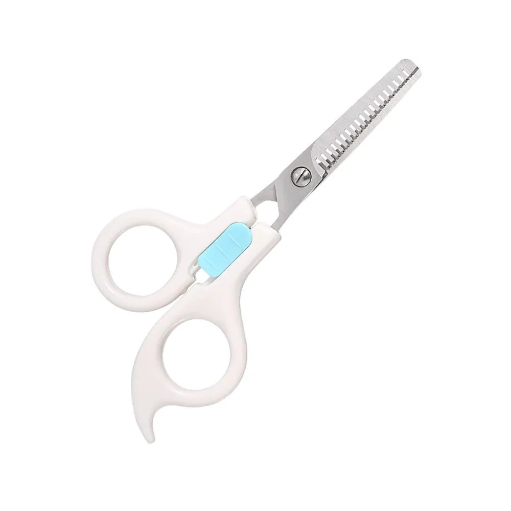 FaSoLa Baby Hair Cutting Scissors - White