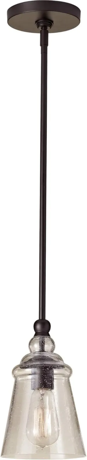 Feiss Lighting-Urban Renewal-Mini-Pendant 1 Light in Period Inspired Style-5.75 Inch Wide by 10 Inch High